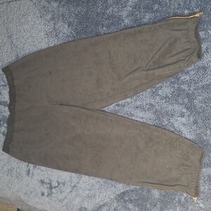 ZARA Charcoal Zipper Leg Jogger Pants